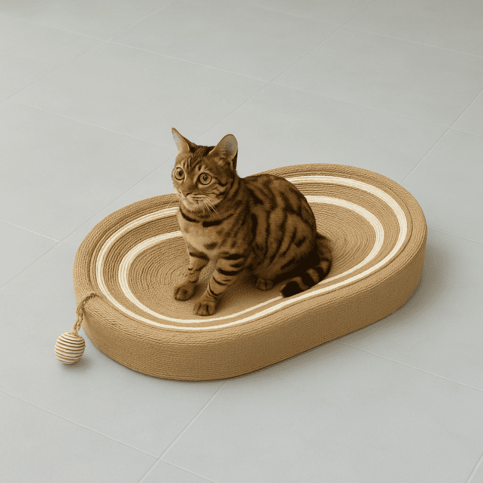 scratching bed