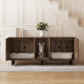 Hidden Litter Box Furniture - Large (3 Colors)