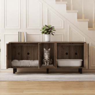 Hidden Litter Box Furniture - Large (3 Colors)