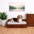 wooden-bed