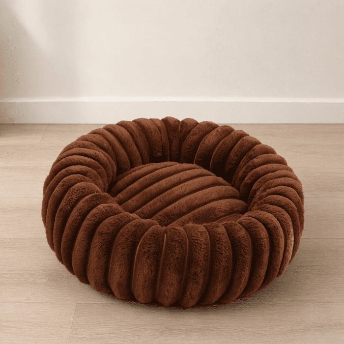 round-dog-bed-brown