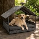 large-outdoor-dog-bed