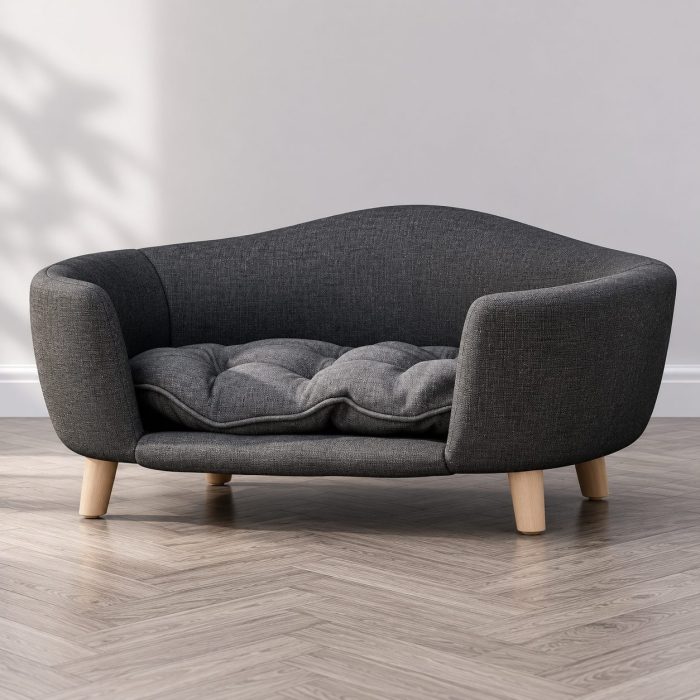 gray-dog-sofa-bed