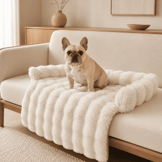 Fluffy Dog Sofa Cover - 4 Colors